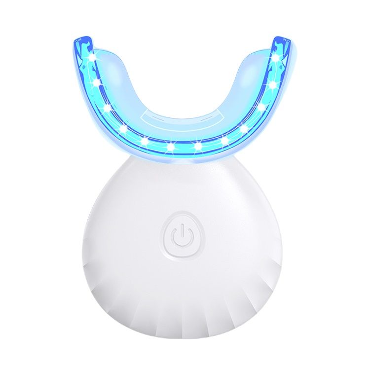 Kit pentru Albirea Dintilor Smilekit Neo™ Premium, Gutiera cu 5xLED, Gel de albire fara peroxid, 4 stilouri cu perie fina si gel pentru albire, incarc