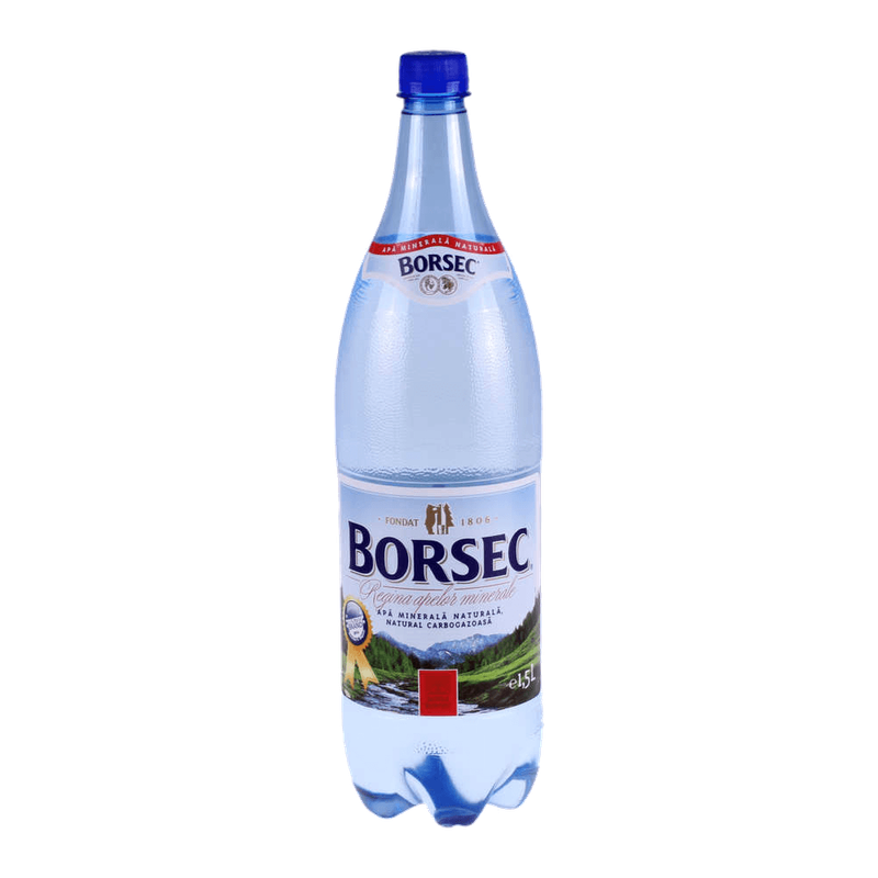 Apa carbogazoasa minerala Borsec, 1.5 l