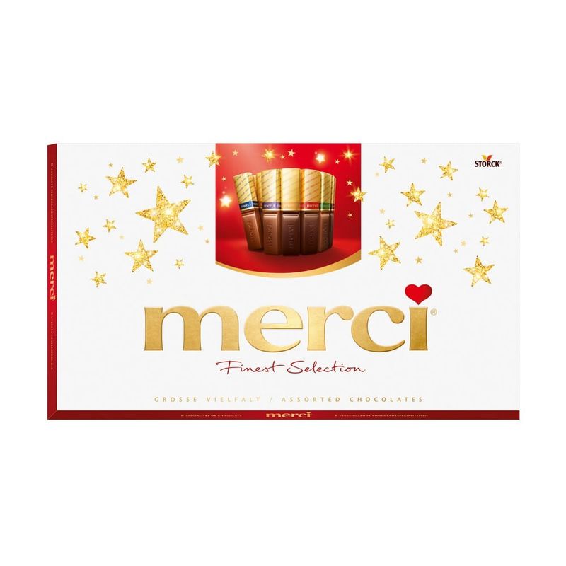 Ciocolata asortata Merci, 400g