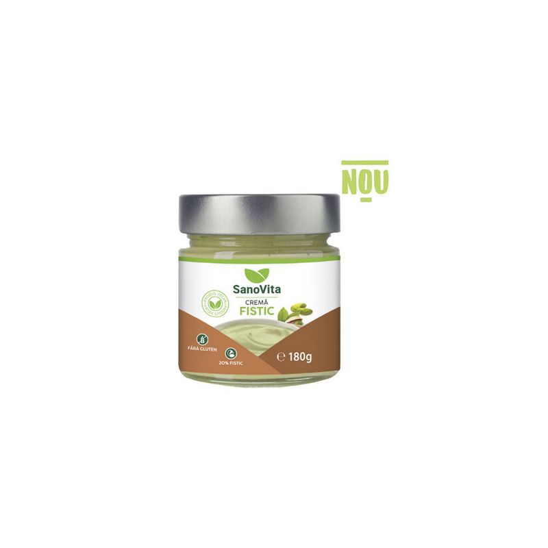 Crema tartinabila de fistic Sano Vita, 180 g