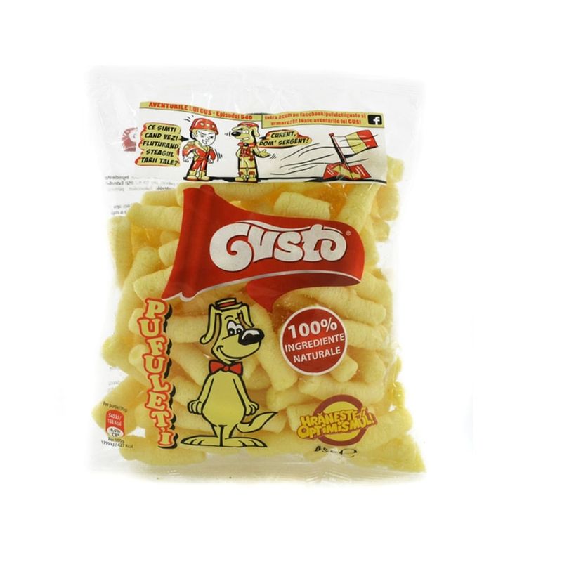 Pufuleti simpli Gusto, 45 g