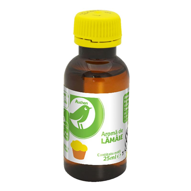 Esenta cu aroma de lamaie Auchan, 25 ml