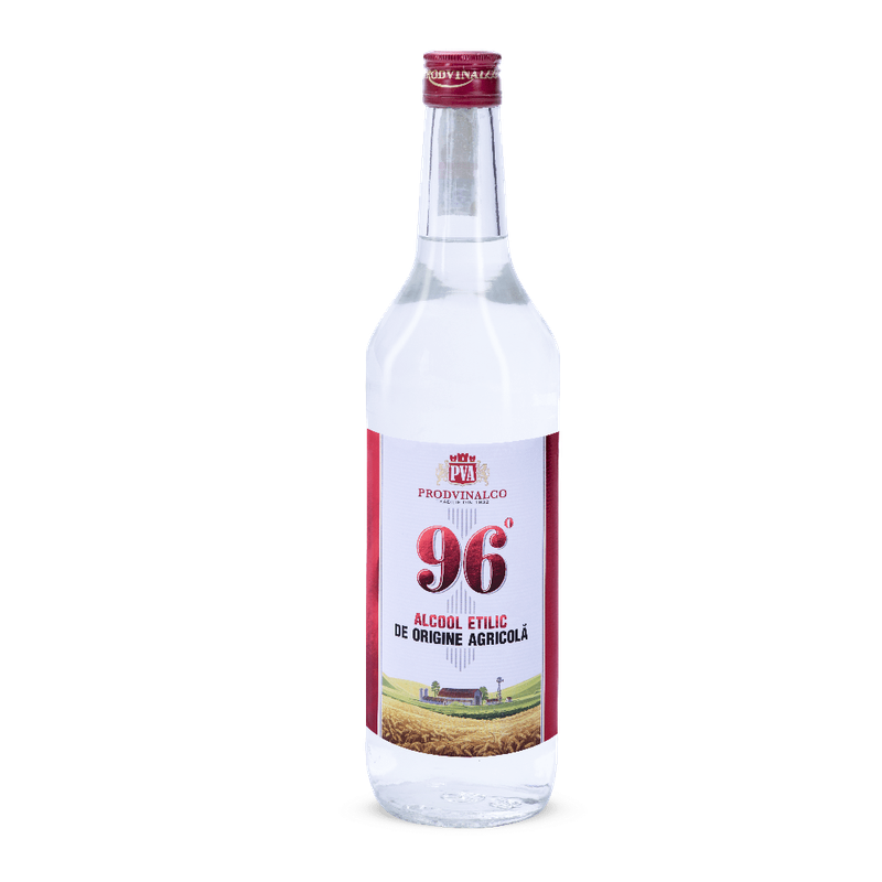 Alcool rafinat Prodvin  96% volum alcool 500ml