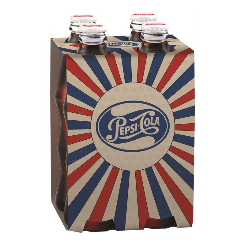 Bautura carbogazoasa Pepsi Cola Vintage, 4 x 0.25 l