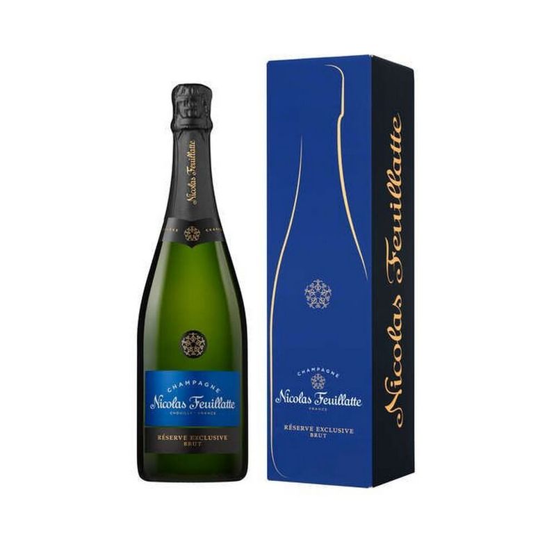 Sampanie Nicolas Feuillatte Reserve Exclusive, alcool 12%, 0.75 l