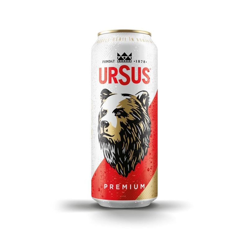 Bere blonda Ursus, 0.5 l