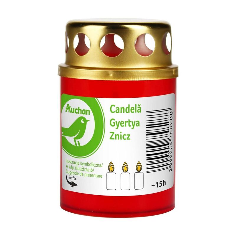 Candela din plastic 15H