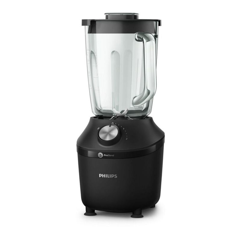 Blender de mana Philips HR2291/01, 600W, 2 viteze si functie impuls, 1.25L