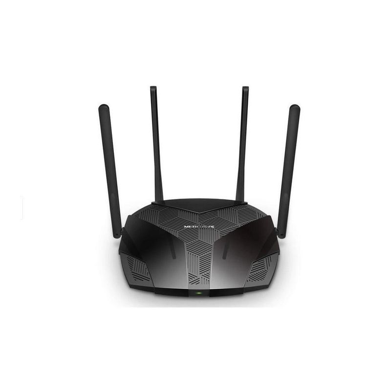 Router Mercusys MR80X, 3000Mbps, 3 porturi, negru