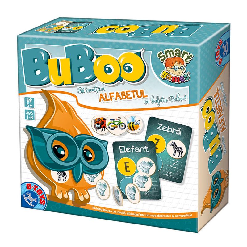 Joc educativ D-Toys Buboo - Alfabetul