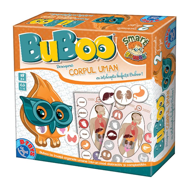 Joc educativ D-Toys Buboo - Corpul uman