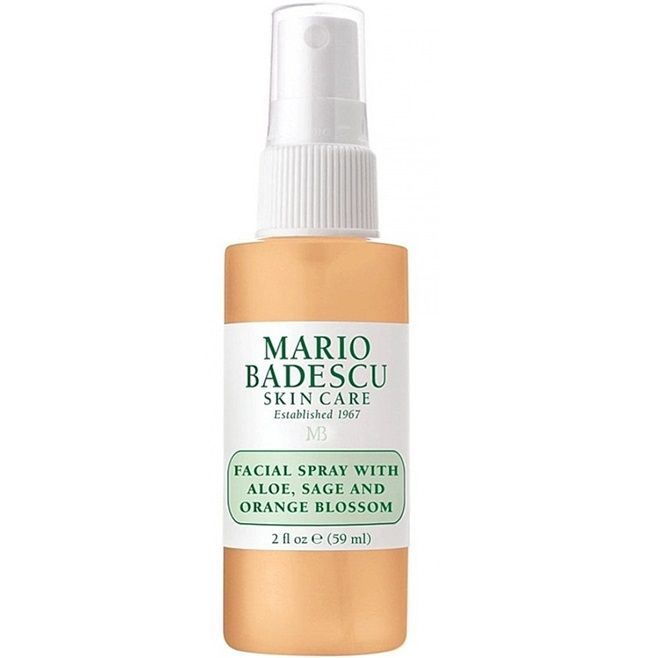 Tonic Mario Badescu Facial Spray With Aloe, Sage And Orange Blossom, Unisex, 59 ml