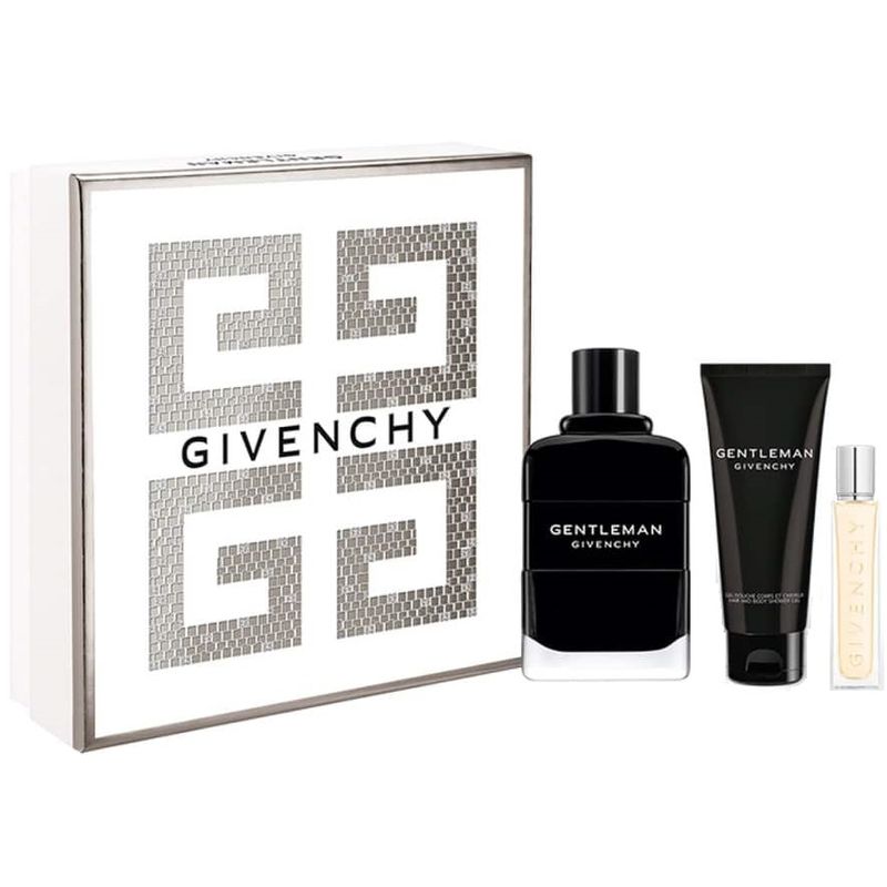 Set Apa de Parfum Givenchy Gentleman Edp 100 ml + 12,5 ml + 75 ml Gel de dus, Barbati