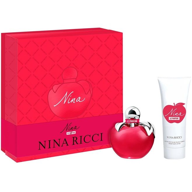 Set Apa de Parfum Nina Ricci Nina Le Parfum 80 ml + 75 ml Lotiune de corp, Femei