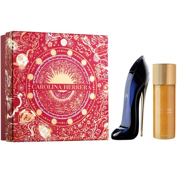 Set Apa de Parfum Carolina Herrera Good Girl 80 ml + 100 ml Ulei de corp, Femei