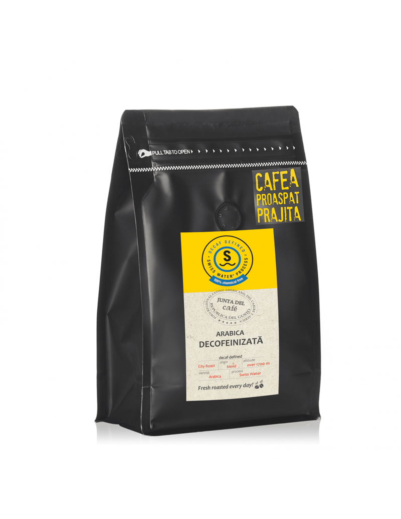 Cafea Proaspat Prajita, Fara Cofeina, 100% Arabica