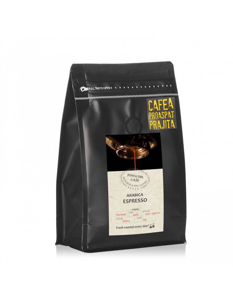 Cafea Proaspat Prajita, Espresso del Gusto Speciality Coffee, 100% Arabica