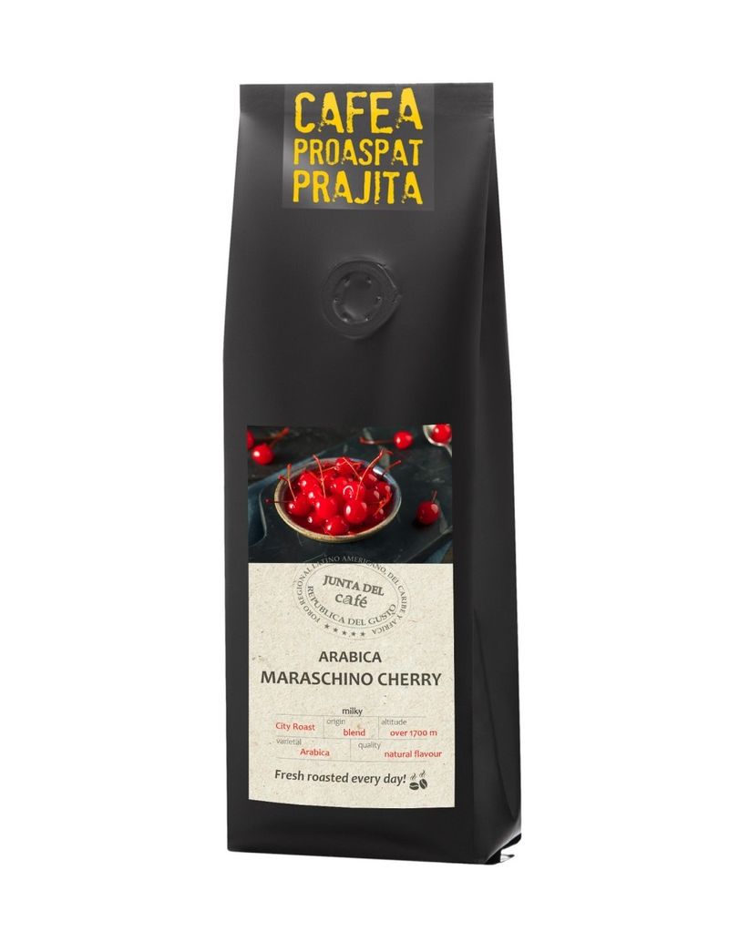 Cafea Proaspat Prajita, aroma naturala Maraschino Cherry, 100% Arabica