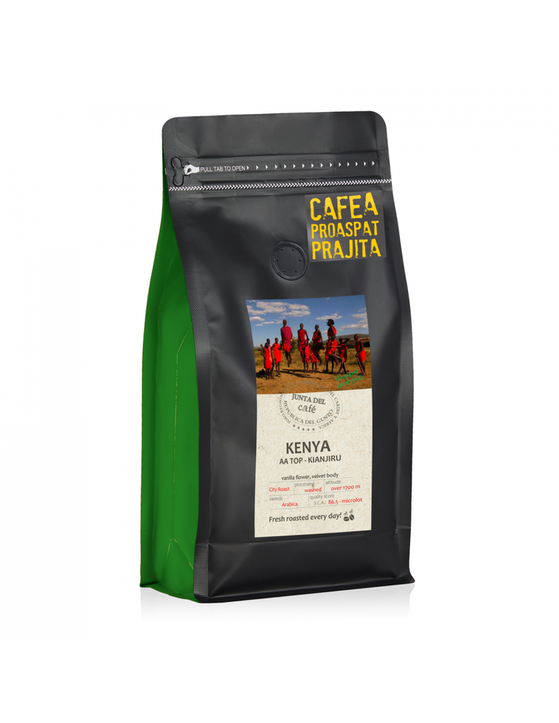 Cafea Proaspat Prajita, Kenya AA Speciality Coffee, 100% Arabica