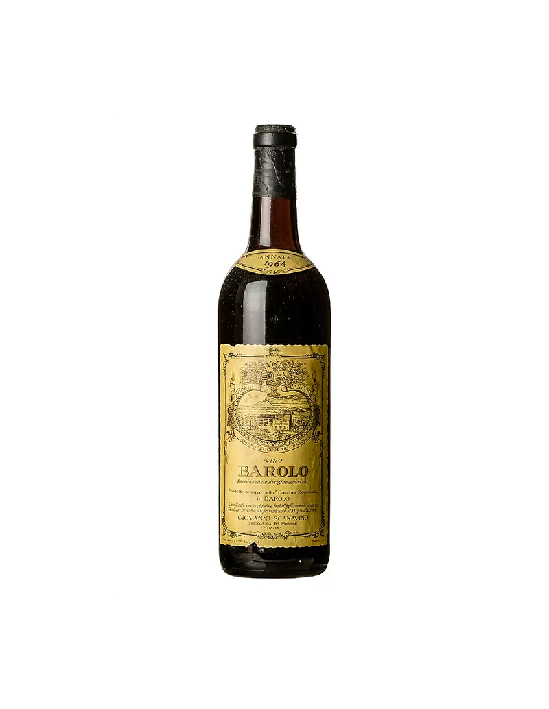 VIN DE COLECTIE 1964 - Barolo Giovanni Scavino, 0.75L, Italia