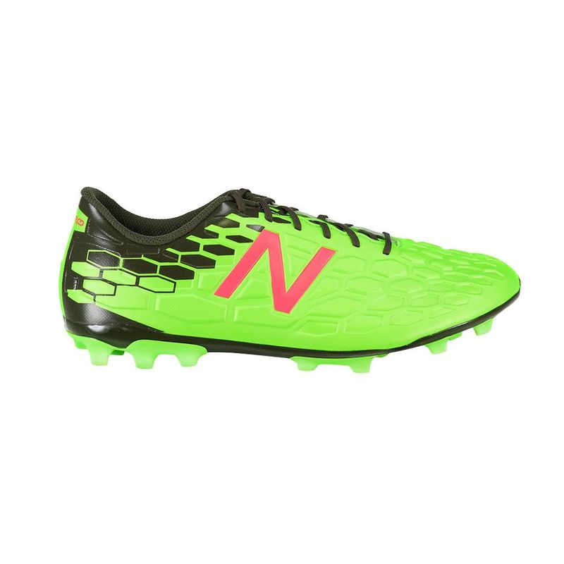 Ghete fotbal barbati New Balance Visaro 2.0 Mid AG Verde