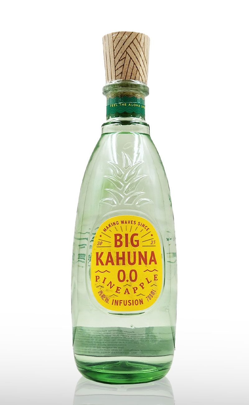 BIG KAHUNA GIN PINEAPPLE INFUSION 0%ALCOOL