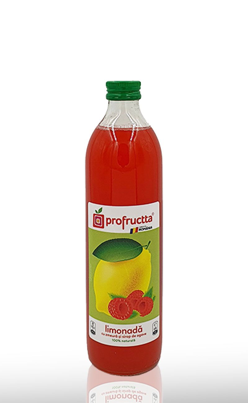 Limonada cu Zmeura Natural 100%, 0.5L