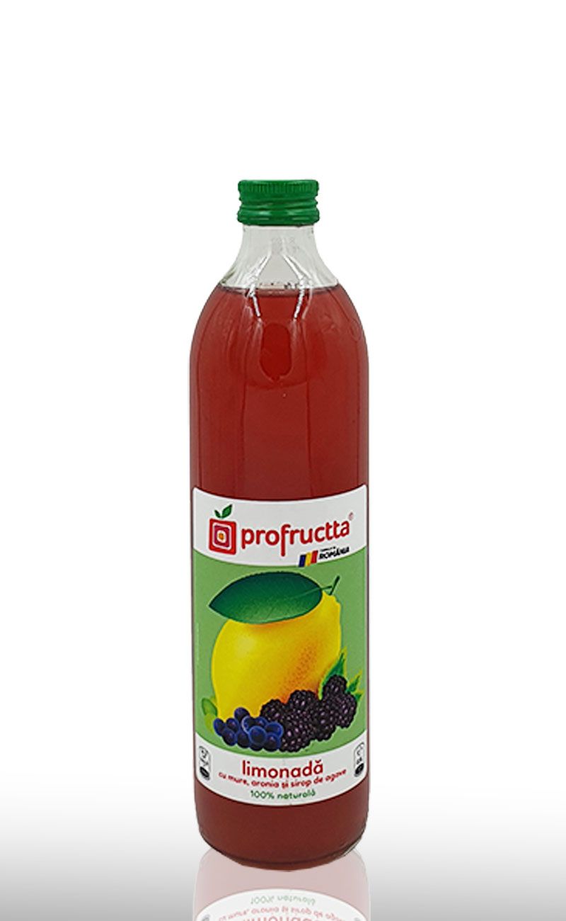 Limonada cu Mure si Aronia Natural 100%, 0.5L