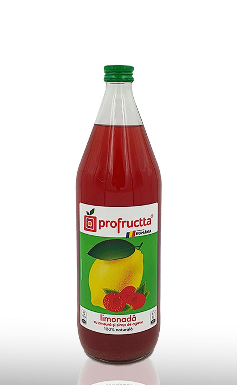 Limonada cu Zmeura Natural 100%, 1L