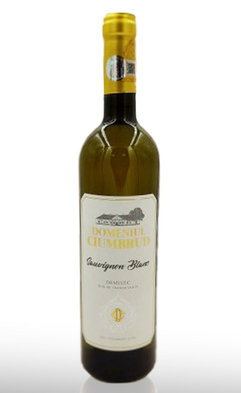 Vin alb demisec, Domeniul Ciumbrud Sauvignon Blanc