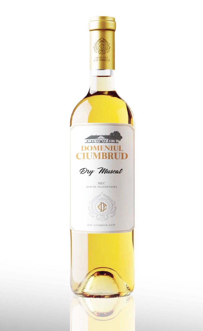 Vin alb sec, Domeniul Ciumbrud Dry Muscat