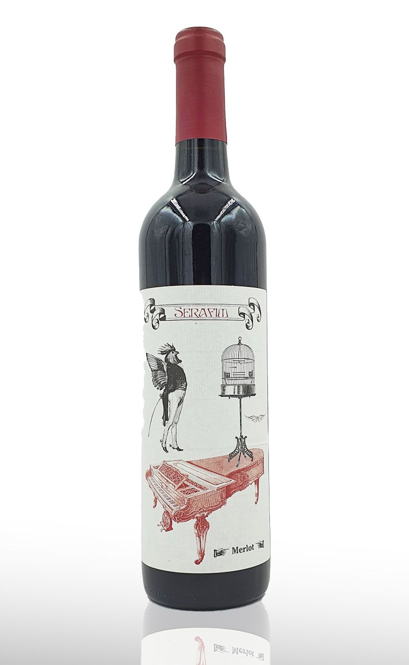 Vin rosu sec, Licorna Serafim Merlot