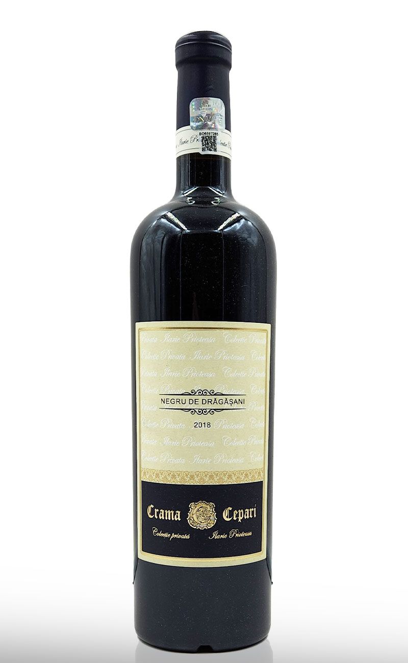 Vin rosu sec, Cepari Negru de Dragasani