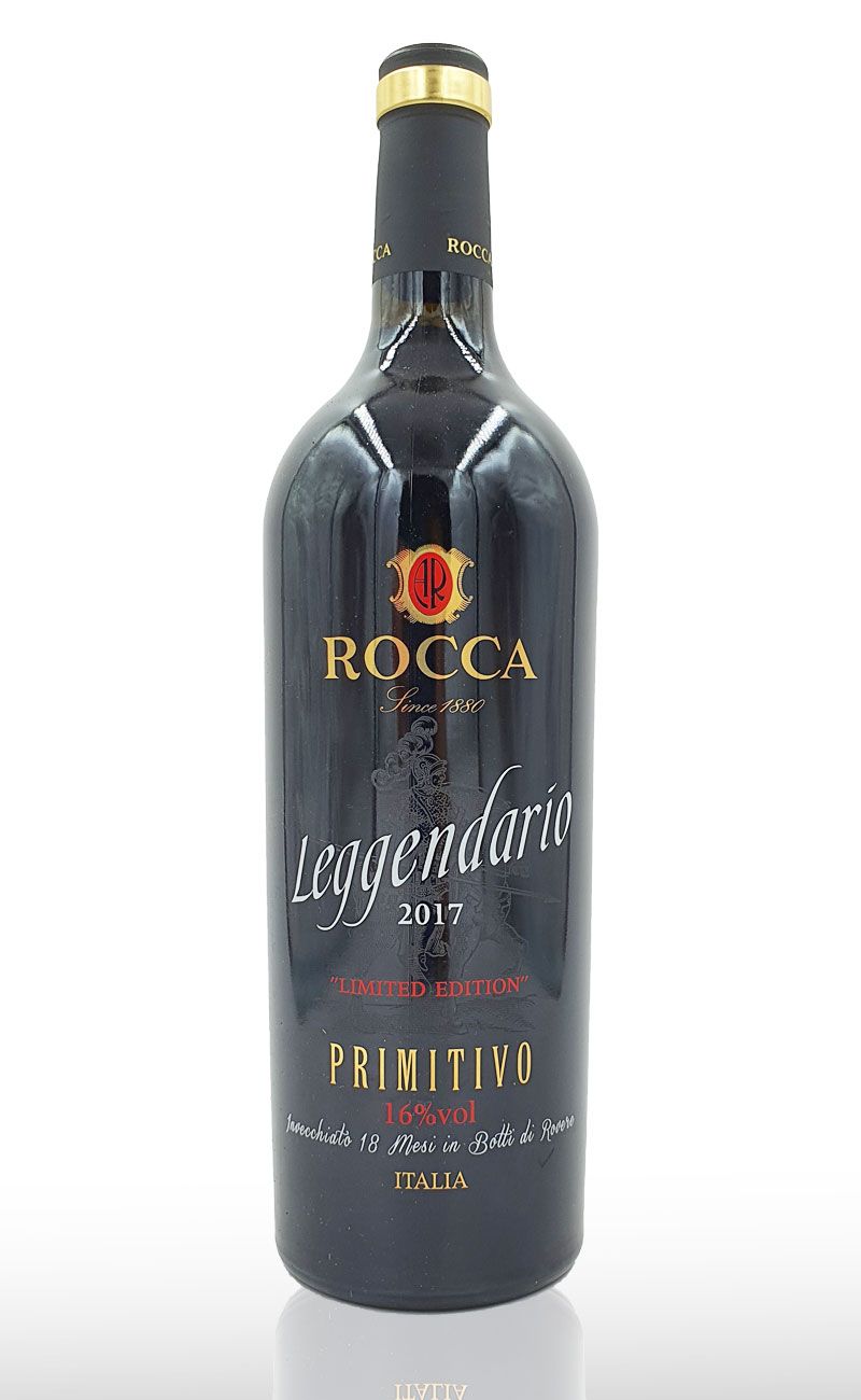 Vin rosu sec, Rocca Primitivo Salento Leggendario