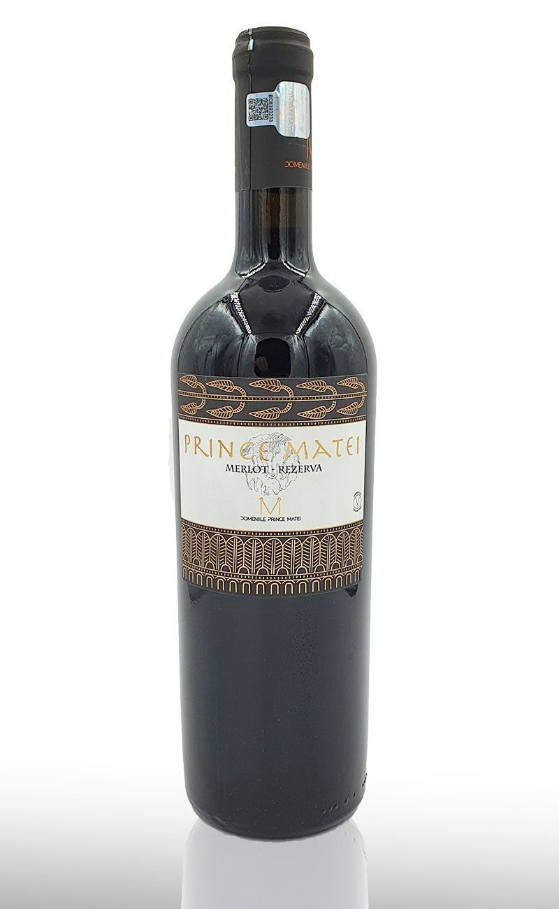 Vin rosu sec, Prince Matei Merlot Rezerva