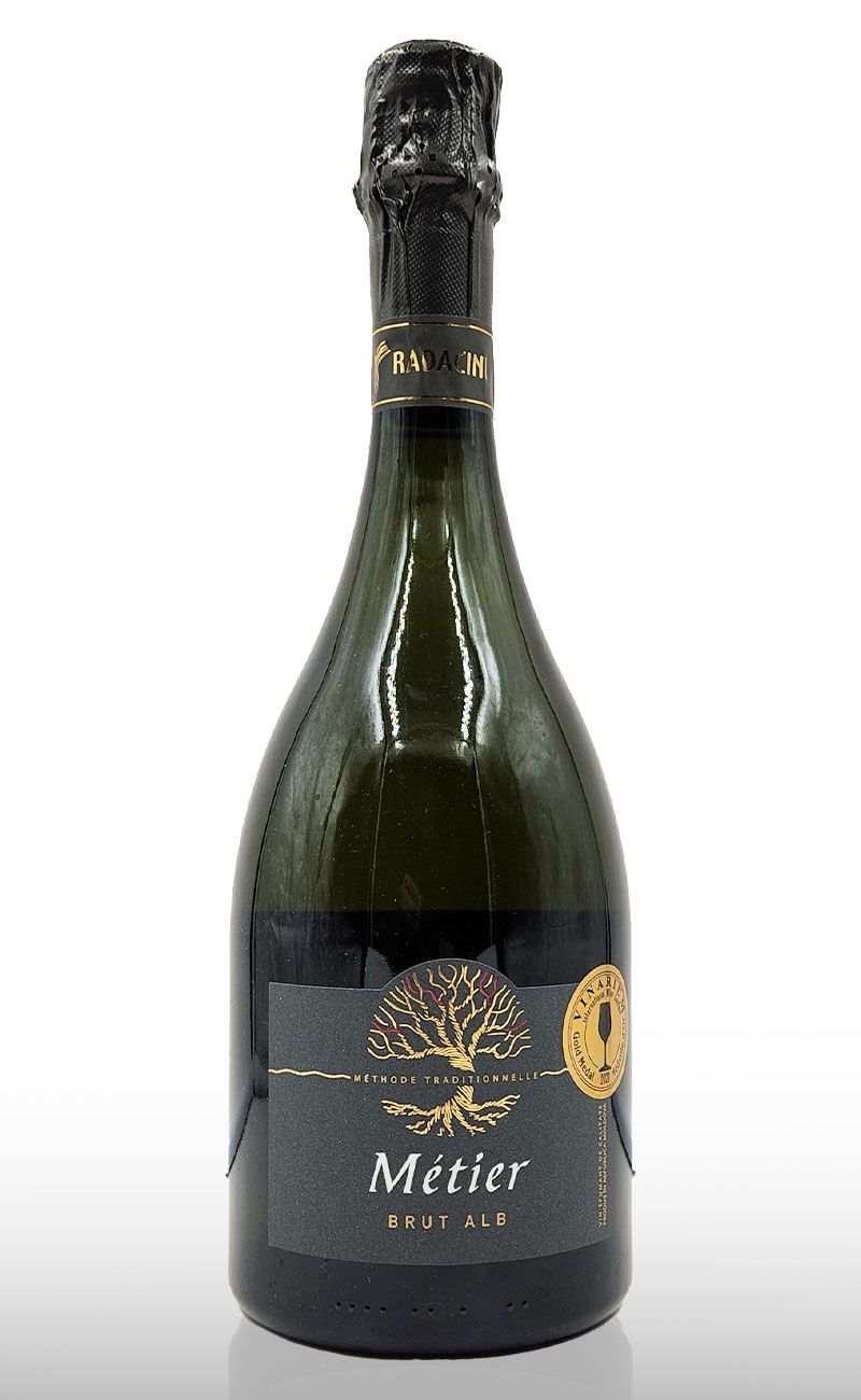 Vin spumant alb brut, Metier Radacini