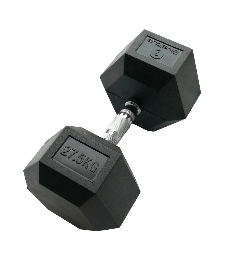 Gantera hexagonala 27.5kg - Dumbbell