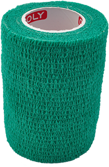 Bandaj elastic autoadeziv 7,5cm - Verde