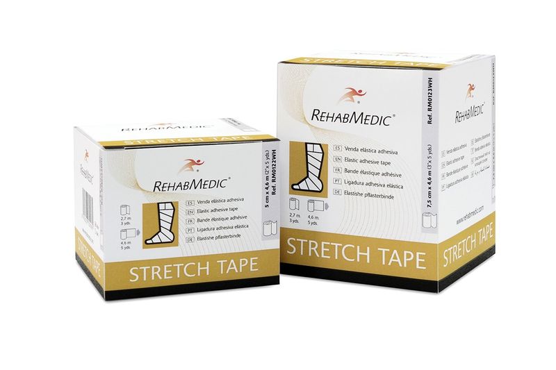 STRETCH TAPE 7.5cm x 4.6m REHAB