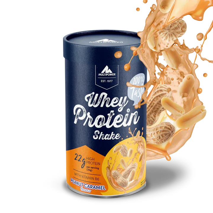 Whey Protein Shake 420g - Peanut Caramel MultiPower