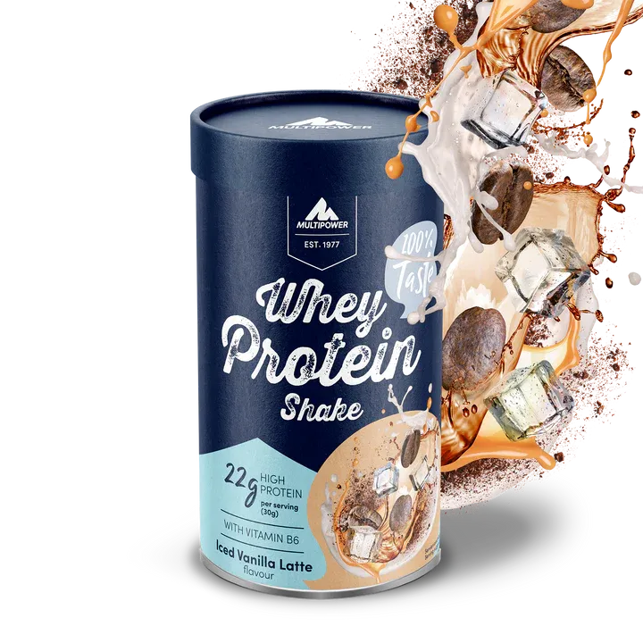 Whey Protein Shake 420g - Iced Vanilla Latte MultiPower