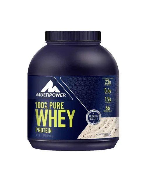 100% Proteina Pura Whey - 2000g - Cookies &amp; Cream