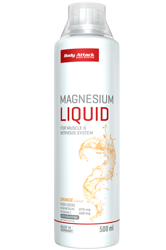 Magneziu lichid + Vit C 500ml Body Attack