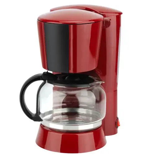 Cafetiera Studio Casa RB2FC Neology, 900 W, 1.25 l, Carafa sticla, Rosu/ Negru