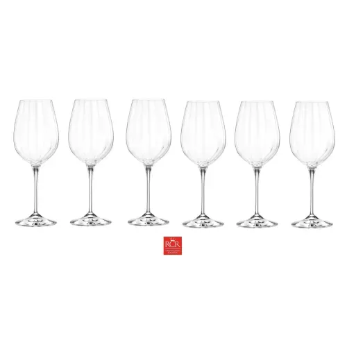 Set 6 pahare vin OPTIQ,650 ml, RCR