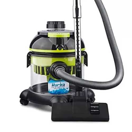 Aspirator Cu Filtrare Prin Apa Studio Casa Aqua Turbo Hepa, 2400 W, Hepa, Functie Blowing, Verde/Negru, Tub Telescopic Metalic